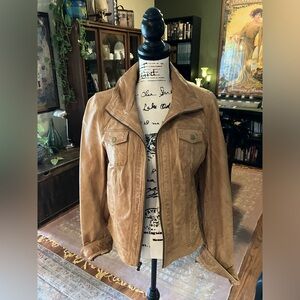 Black Rivet Leather Jacket